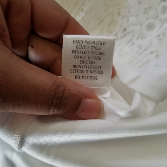 Francesca's | NWT Ivory Lace Midi Dress - Picture 10 of 10